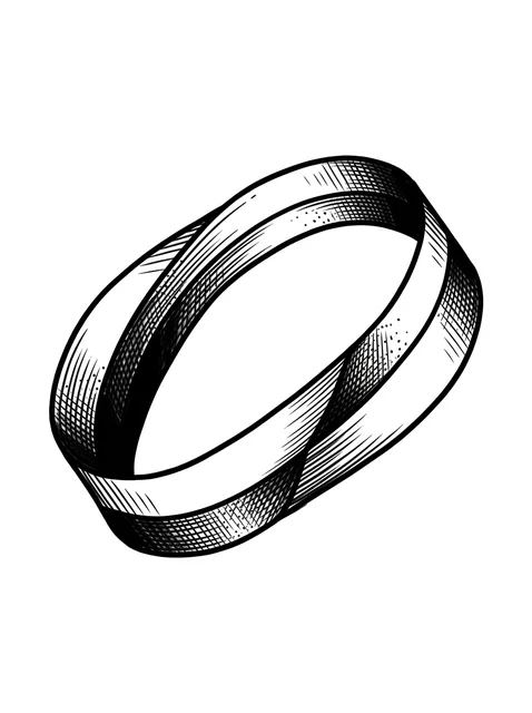 Black and grey 3D abstract tattoo design