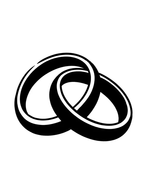 blackwork ring tattoo design