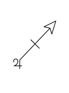 Black and white fine line sagittarius tattoo design, outline stencil
