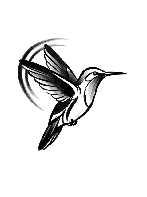 Hummingbird tattoo designs