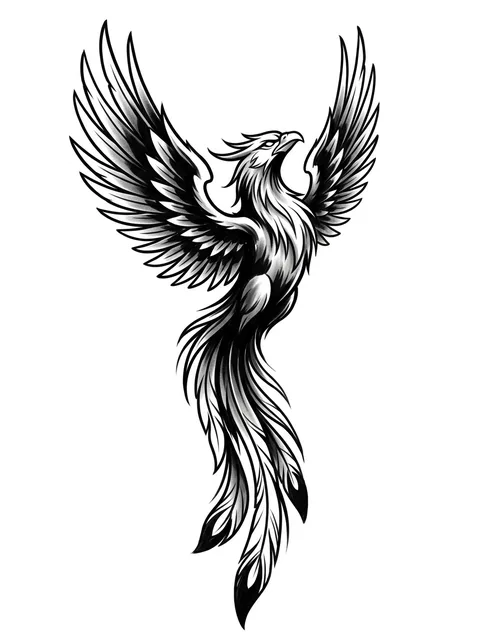 Phoenix tattoo designs