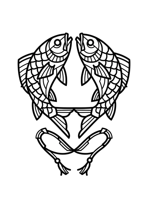 Japanese fish tattoo design