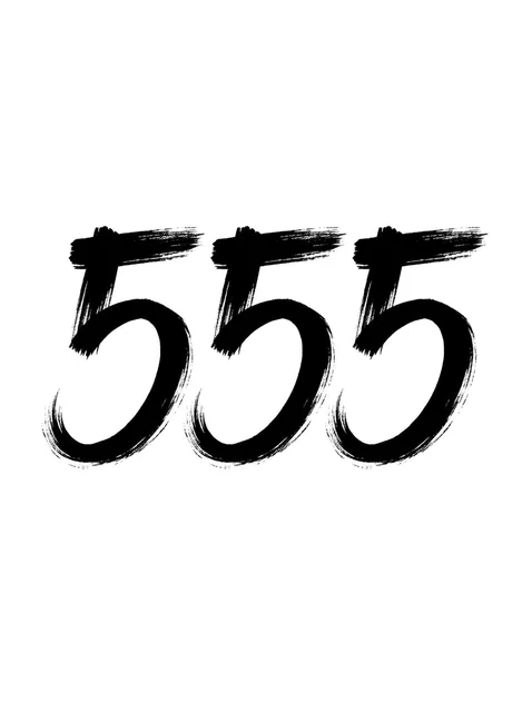 Black and grey lettering number tattoo design