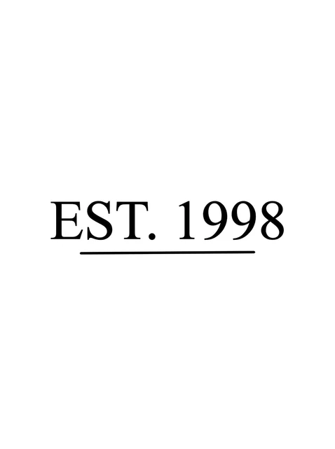 Black and grey lettering number tattoo design: a short thin rule