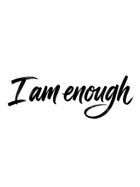 Black and grey lettering quote tattoo design