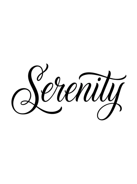 Black and grey lettering script tattoo design