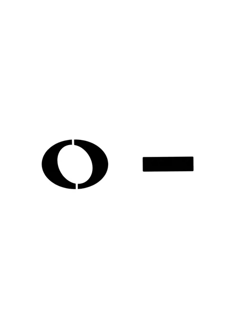 Black and white minimalist music note tattoo design, outline stencil: a whole note and a rest symbol