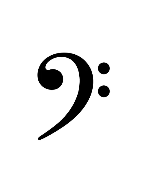 minimalist music note tattoo design