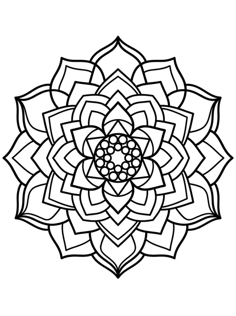 ornamental mandala tattoo design