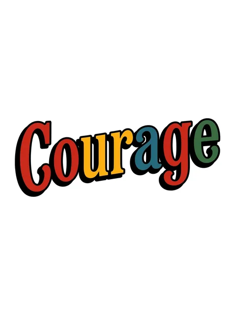 Color lettering lettering tattoo design