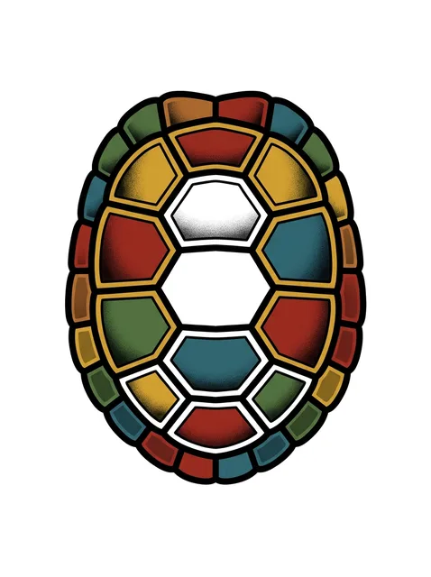 traditional turtle tattoo design