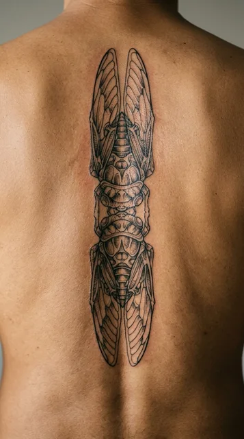 Tattoo on the back