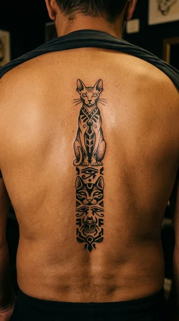 Tattoo on the back
