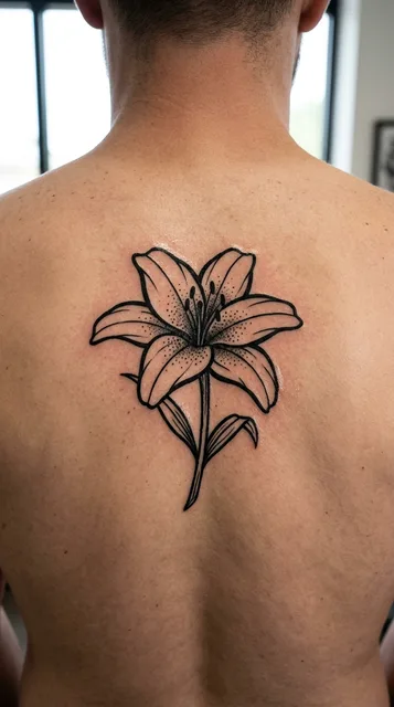 Tattoo on the back