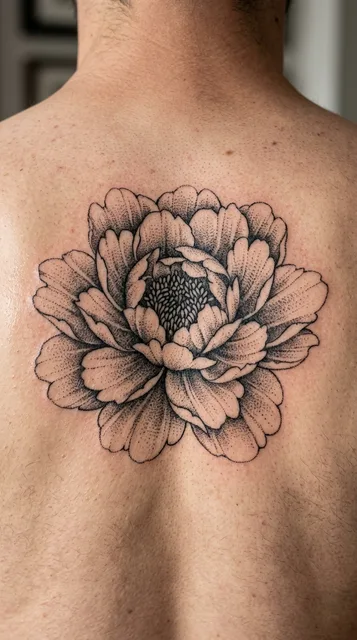 Tattoo on the back