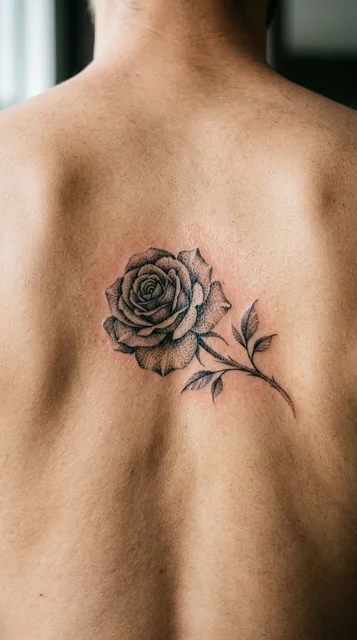 Tattoo on the back