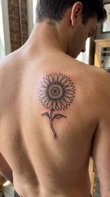 Tattoo on the back