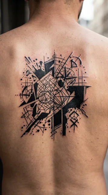 Tattoo on the back