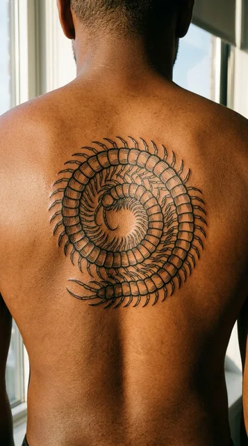 Tattoo on the back