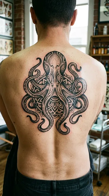 Tattoo on the back