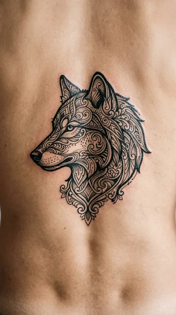 Tattoo on the back