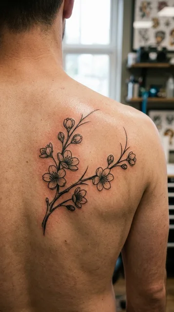 Tattoo on the back