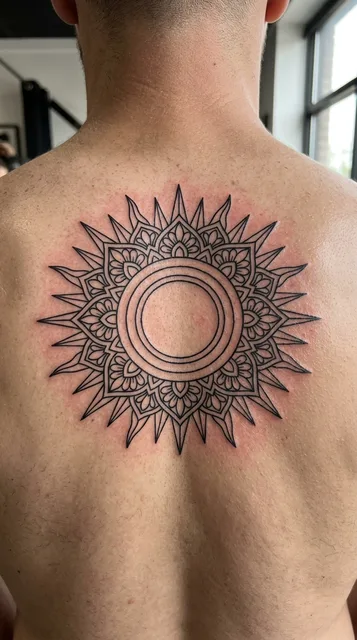 Tattoo on the back