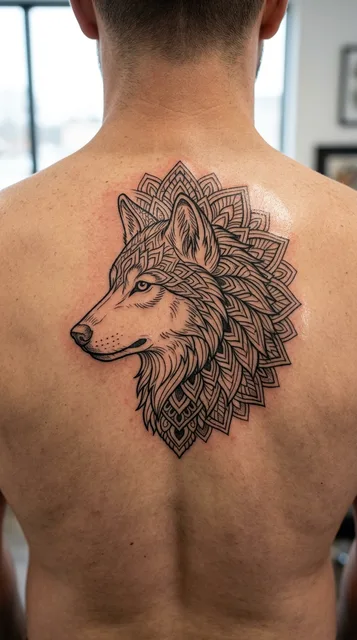 Tattoo on the back