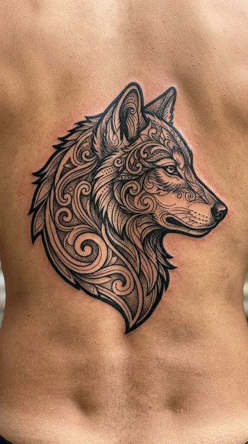 Tattoo on the back