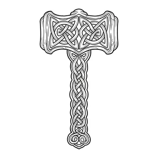 Black and grey ornamental tattoo design, drawn flat for a back tattoo