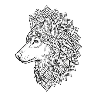 Black and grey ornamental tattoo design, drawn flat for a back tattoo