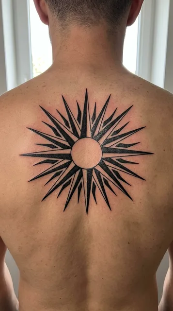 Tattoo on the back