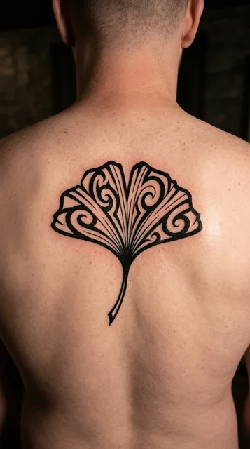 Tattoo on the back