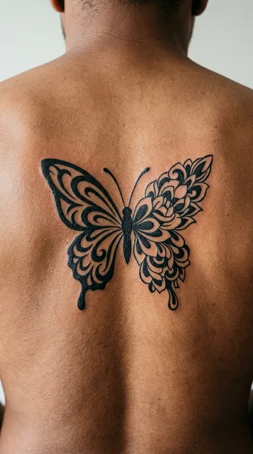 Tattoo on the back