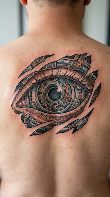 Tattoo on the back