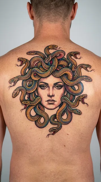 Tattoo on the back