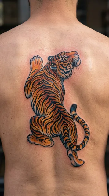 Tattoo on the back