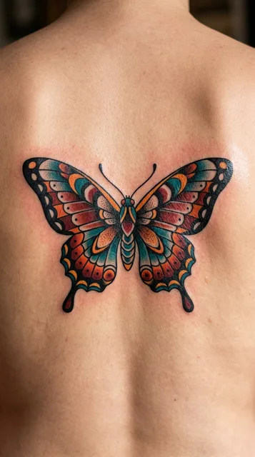 Tattoo on the back
