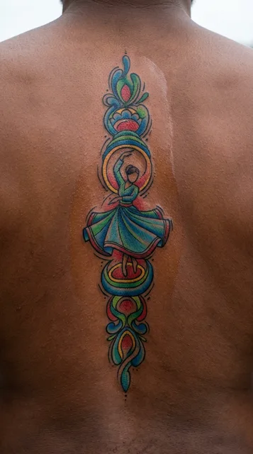 Tattoo on the back
