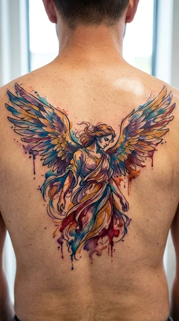 Tattoo on the back