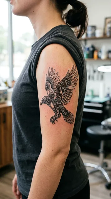 Tattoo on the bicep