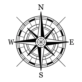 Black and white geometric tattoo design, outline stencil for a bicep tattoo
