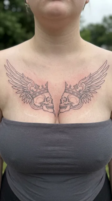 Tattoo on the chest