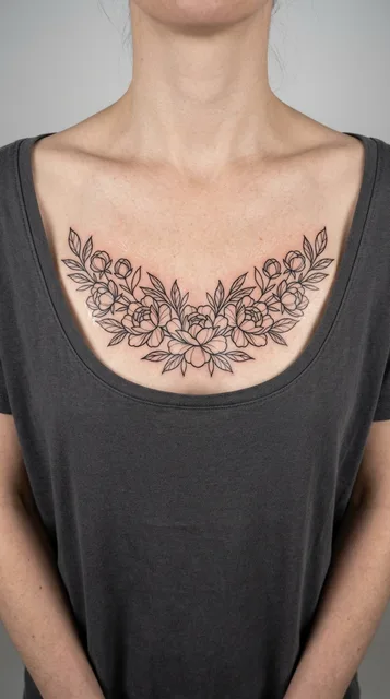 Tattoo on the chest