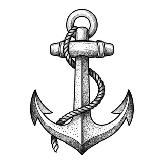 Black and white blackwork tattoo design, drawn flat for a foot tattoo