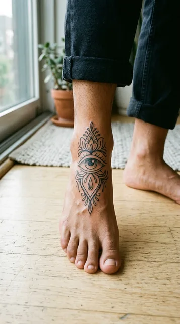 Tattoo on the foot