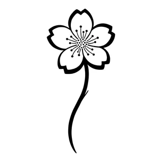 Black and white blackwork tattoo design, drawn flat for a forearm tattoo