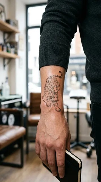 Tattoo on the forearm