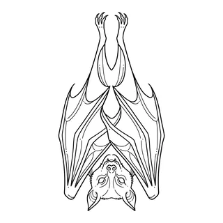 Black and white fine line tattoo design, outline stencil for a forearm tattoo