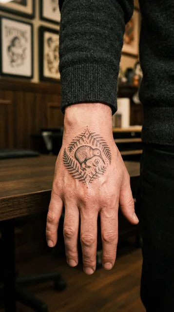 Tattoo on the hand